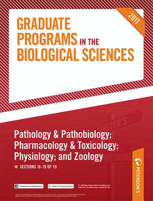 Book cover for Peterson's Graduate Programs in the Biological & Biomedical Sciences; Anatomy; And Biochemistry