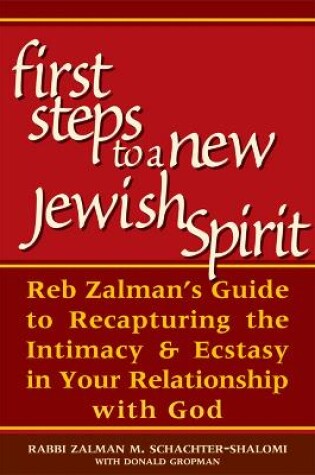 Cover of First Steps to a New Jewish Spirit