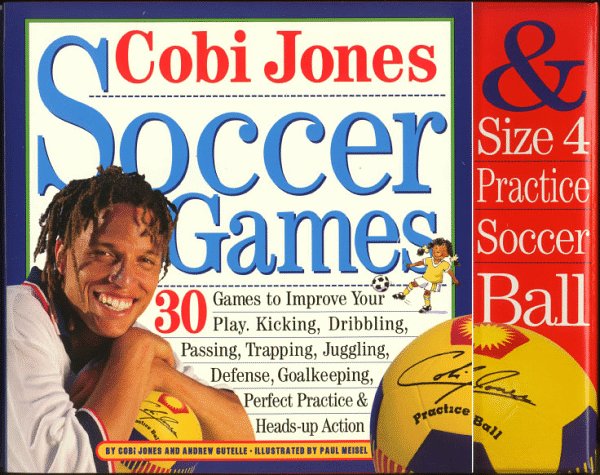 Book cover for Cobi Jones' Soccer Games