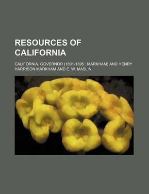 Book cover for Resources of California