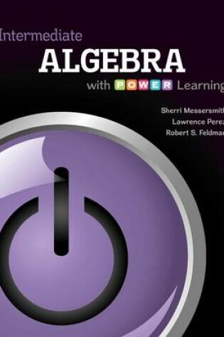 Cover of Intermediate Algebra with P.O.W.E.R. Learning with Connect Math Hosted by Aleks Access Card