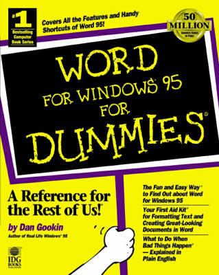 Book cover for Word for Windows 95 For Dummies