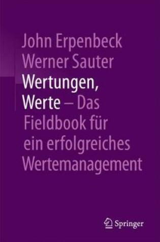 Cover of Wertungen, Werte – Das Fieldbook für ein erfolgreiches Wertemanagement