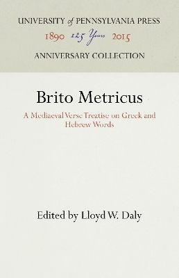 Cover of Brito Metricus