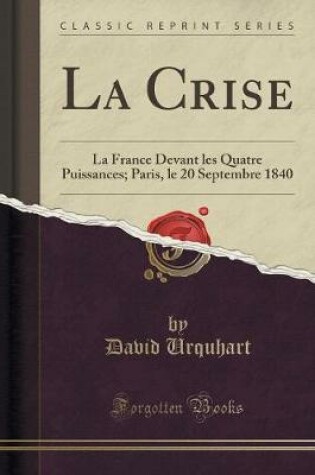 Cover of La Crise