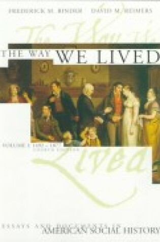 Cover of The Way We Lived