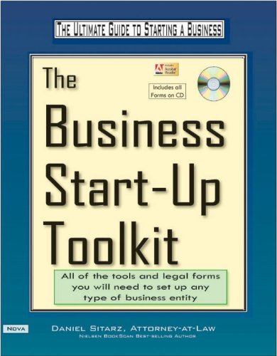 Book cover for The Business Start-Up Toolkit