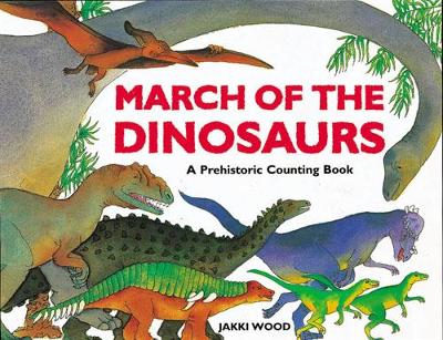 Book cover for March of the Dinosaurs