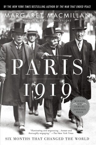 Book cover for Paris 1919