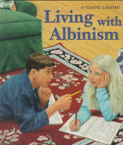 Book cover for Living with Albinism