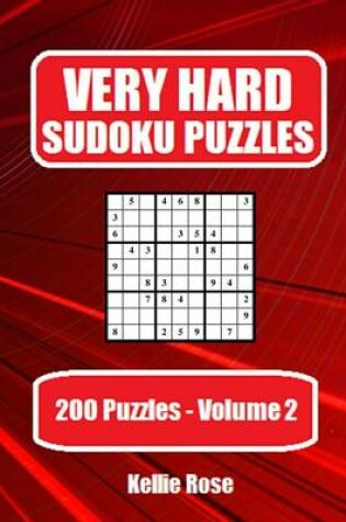 Cover of Very Hard Sudoku Puzzles Volume 2