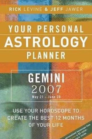 Cover of Your Personal Astrology Planner Gemini