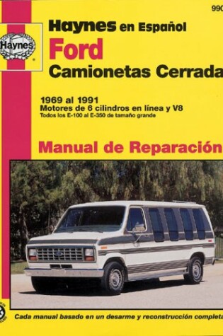 Cover of Ford Camioneta Cerradas 1969 Al 1991