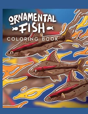 Book cover for Ornamental Fish Coloring Book