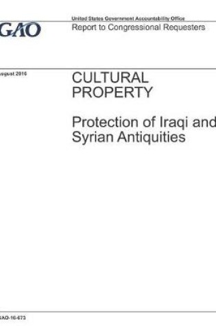 Cover of Cultural Property