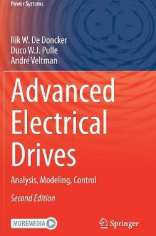 Cover of Advanced Electrical Drives