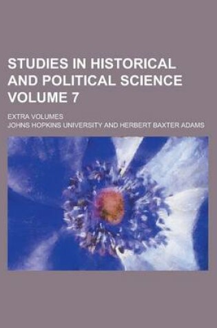 Cover of Studies in Historical and Political Science; Extra Volumes Volume 7