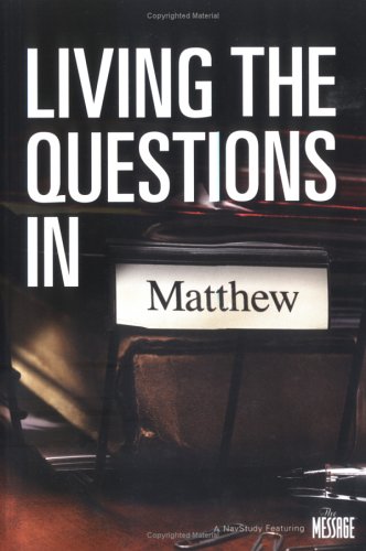 Book cover for Living the Questions in Matthew