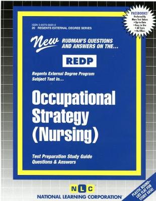 Book cover for OCCUPATIONAL STRATEGY (NURSING)