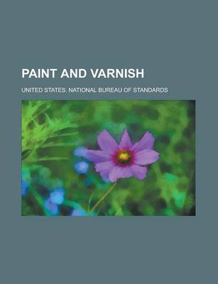 Book cover for Paint and Varnish