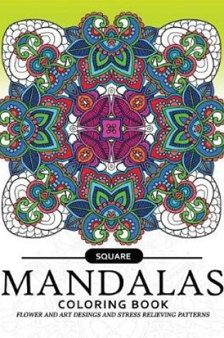 Cover of Square Mandala Coloring Book