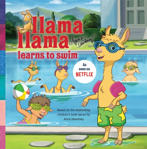 Book cover for Llama Llama Learns to Swim