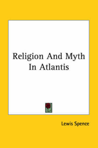 Cover of Religion and Myth in Atlantis