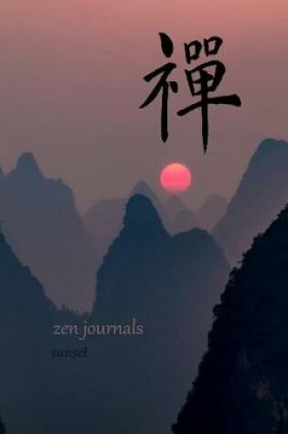 Cover of Zen Journals- Sunset