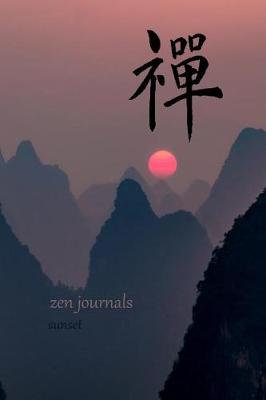 Book cover for Zen Journals- Sunset