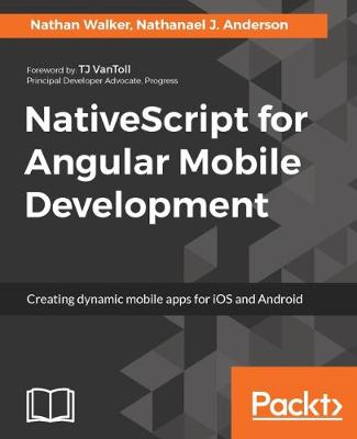 Book cover for NativeScript for Angular Mobile Development