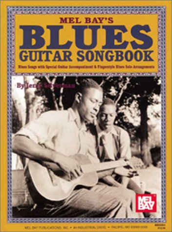 Book cover for Mel Bays Blue Guitar Songbook