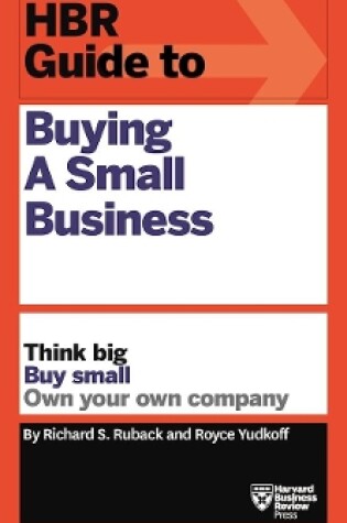 Cover of HBR Guide to Buying a Small Business