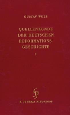 Book cover for Quellenkunde der deutschen Reformationsgeschichte (2 Vols.)