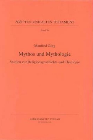 Cover of Mythos Und Mythologie