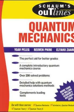 Cover of Schaum's Outline of Quantum Mechanics