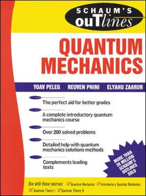 Book cover for Schaum's Outline of Quantum Mechanics