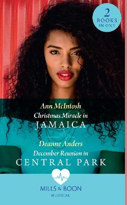 Book cover for Christmas Miracle In Jamaica / December Reunion In Central Park