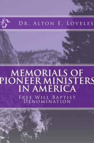 Cover of Memorials of Pioneer Ministers in America