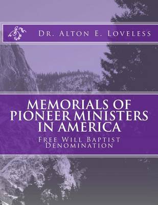 Book cover for Memorials of Pioneer Ministers in America