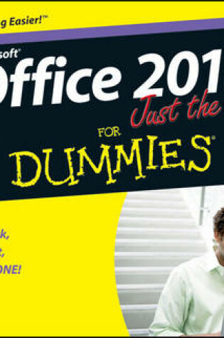 Cover of Office 2010 Just the Steps For Dummies