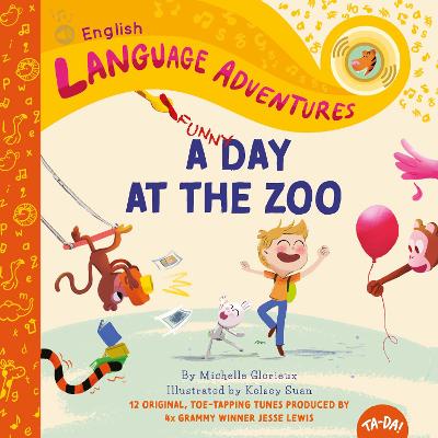 Cover of A Funny Day at the Zoo