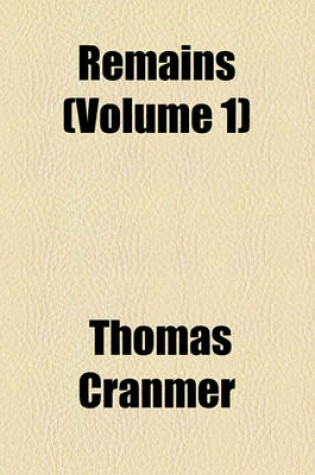 Cover of Remains (Volume 1)