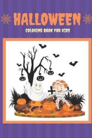 Cover of Halloween Coloring Book for Kids