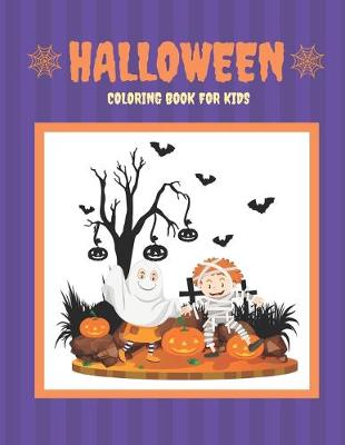 Book cover for Halloween Coloring Book for Kids