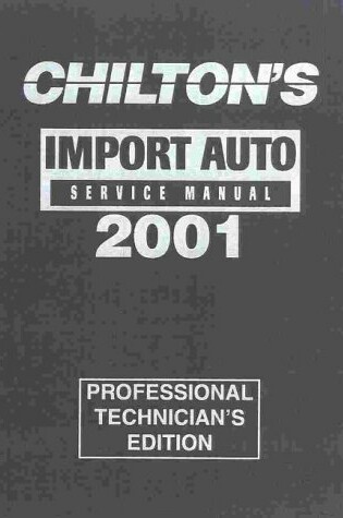 Cover of Import Car Auto Service Manual 1997-01