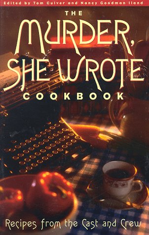 Book cover for "Murder, She Wrote" Cookbook