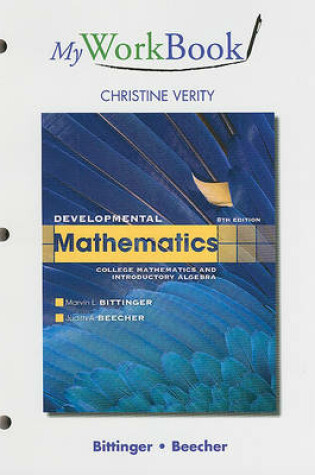 Cover of MyWorkBook for Developmental Mathematics