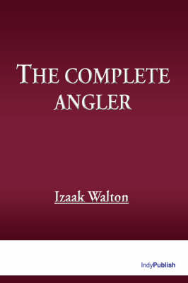 Book cover for The Complete Angler