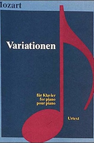 Cover of Mozart: Variations