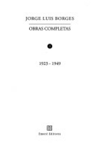 Cover of Obras Completas 1